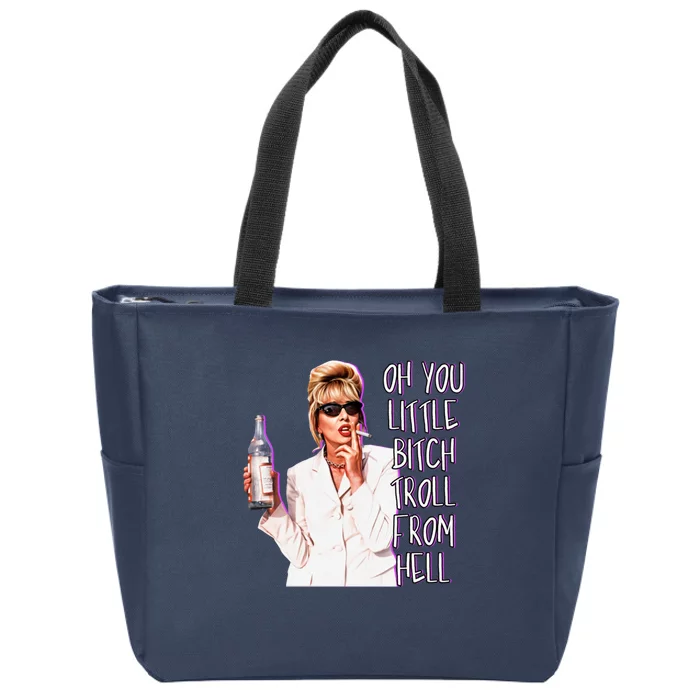 Absolutely Fabulous Patsy Zip Tote Bag