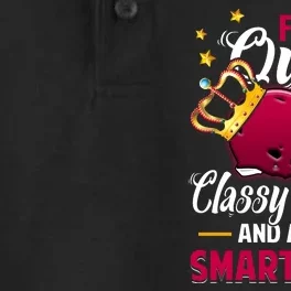 Atlanta Football Queen Classy Sassy And A Bit Smart Assy Dry Zone Grid Performance Polo