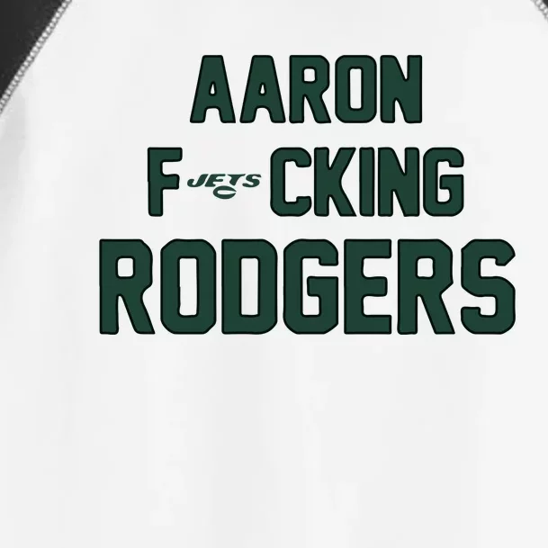 Aaron Fucking Rodgers Toddler Fine Jersey T-Shirt