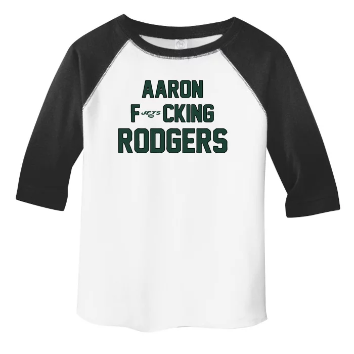 Aaron Fucking Rodgers Toddler Fine Jersey T-Shirt