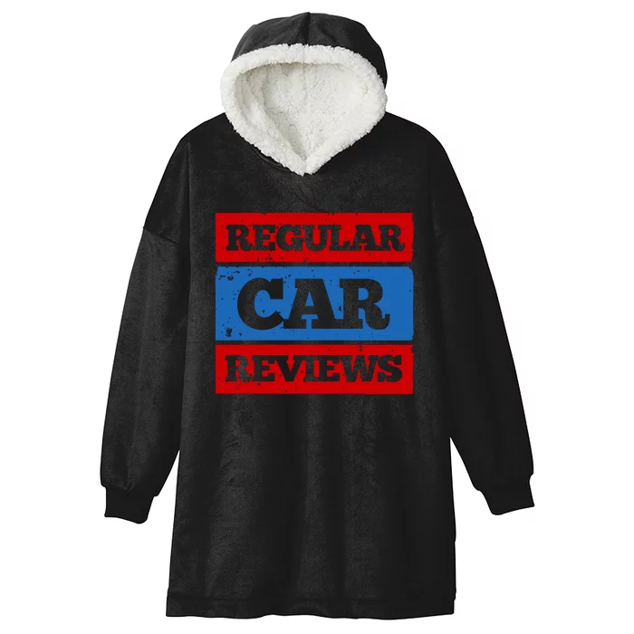 Alan Fisher Regular Car Reviews Hooded Wearable Blanket