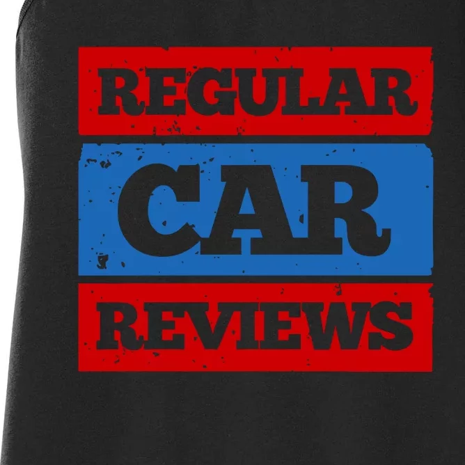 Alan Fisher Regular Car Reviews Women's Racerback Tank