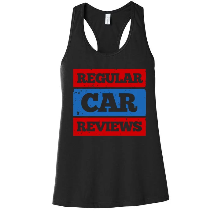 Alan Fisher Regular Car Reviews Women's Racerback Tank