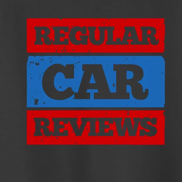 Alan Fisher Regular Car Reviews Toddler T-Shirt