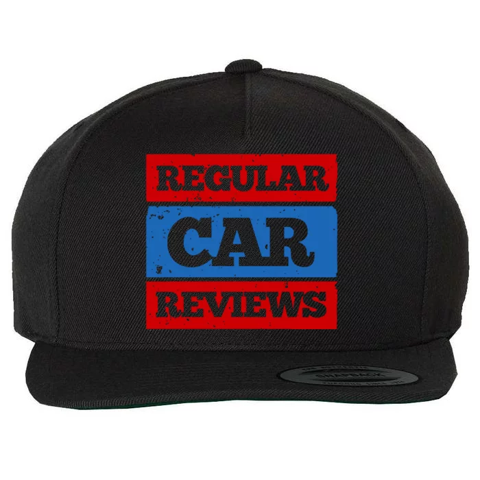 Alan Fisher Regular Car Reviews Wool Snapback Cap