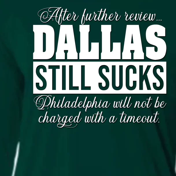 After Further Review Dallas Still Sucks Philadelphia Football Cooling Performance Long Sleeve Crew