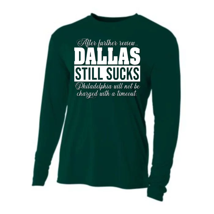 After Further Review Dallas Still Sucks Philadelphia Football Cooling Performance Long Sleeve Crew