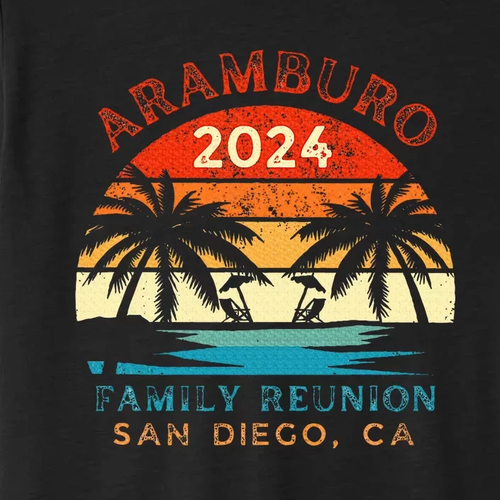 Aramburo Family Reunion 2024 San Diego Ca ChromaSoft Performance T-Shirt