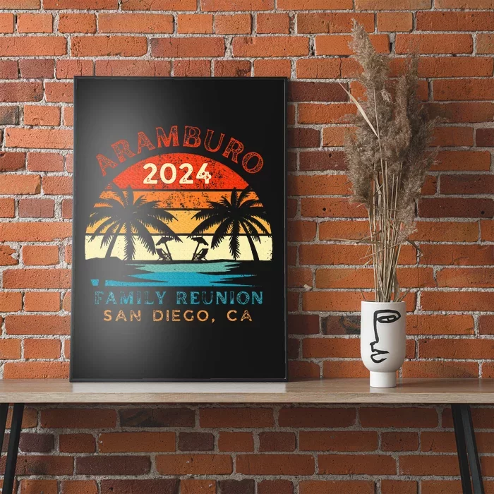 Aramburo Family Reunion 2024 San Diego Ca Poster