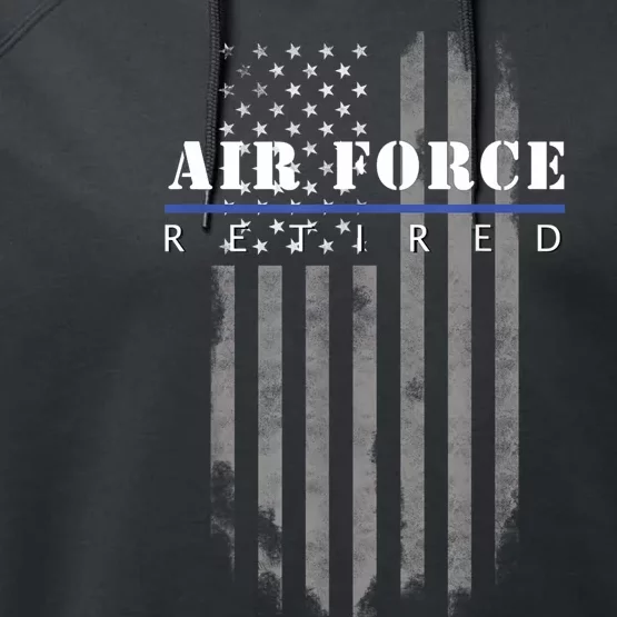 Air Force Retired Performance Fleece Hoodie