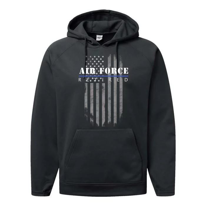 Air Force Retired Performance Fleece Hoodie