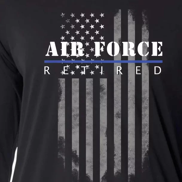 Air Force Retired Cooling Performance Long Sleeve Crew