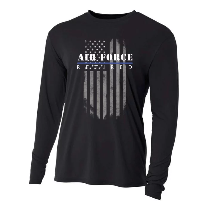 Air Force Retired Cooling Performance Long Sleeve Crew