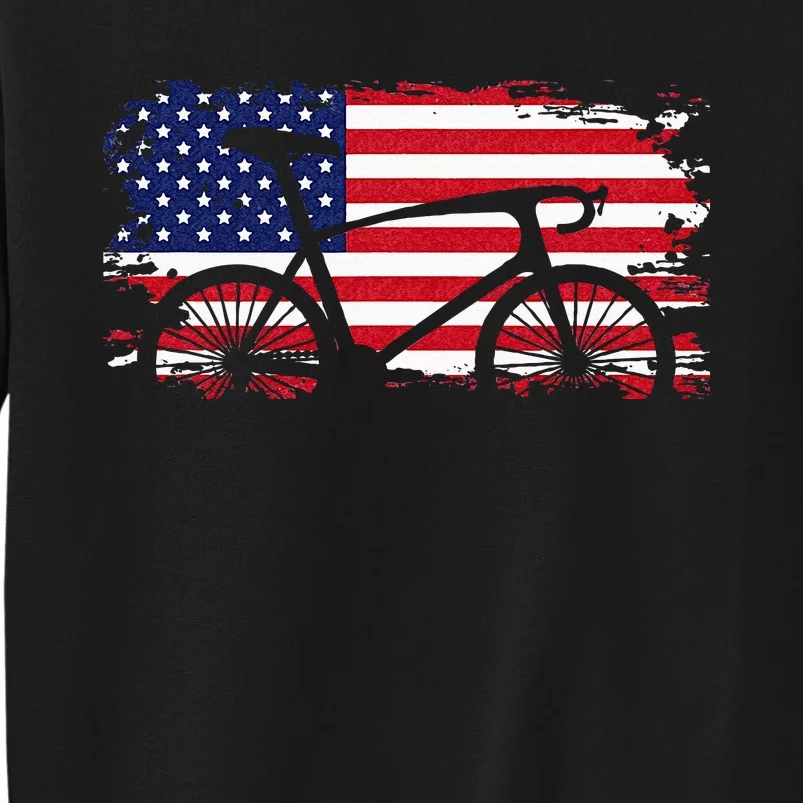 American Flag Road Biking Cycling Apparel Bicycle Cycling Sweatshirt