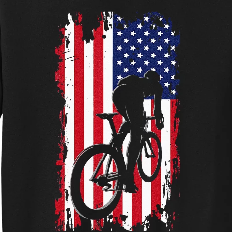 American Flag Road Biking Cycling Apparel Cycling Sweatshirt