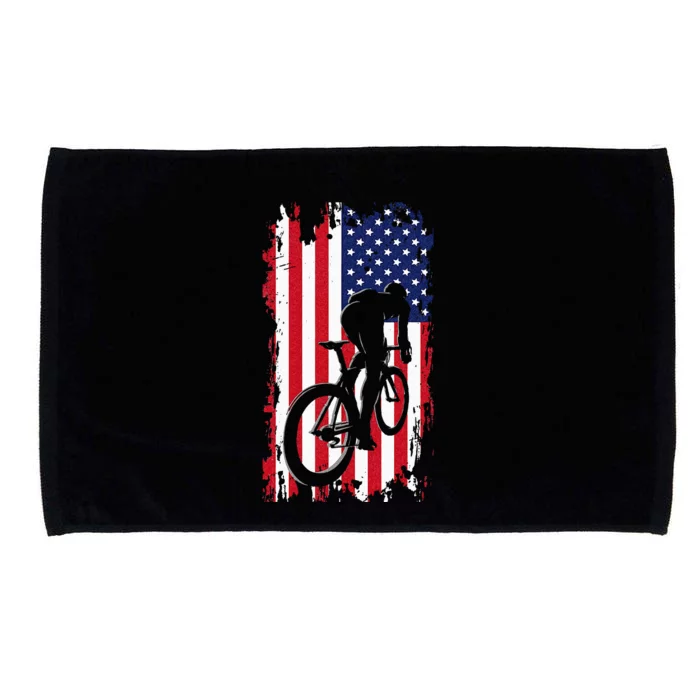 American Flag Road Biking Cycling Apparel Cycling Microfiber Hand Towel