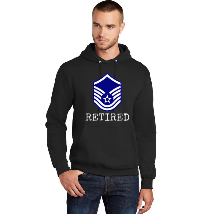 Air F.O.R.C.E Retired E7 Master Sergeant Hoodie