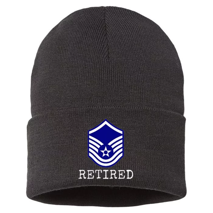 Air F.O.R.C.E Retired E7 Master Sergeant Sustainable Knit Beanie