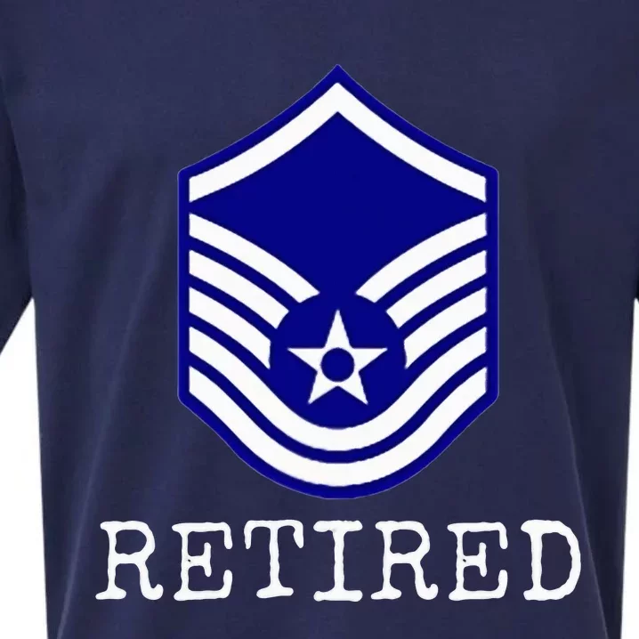 Air F.O.R.C.E Retired E7 Master Sergeant Sueded Cloud Jersey T-Shirt