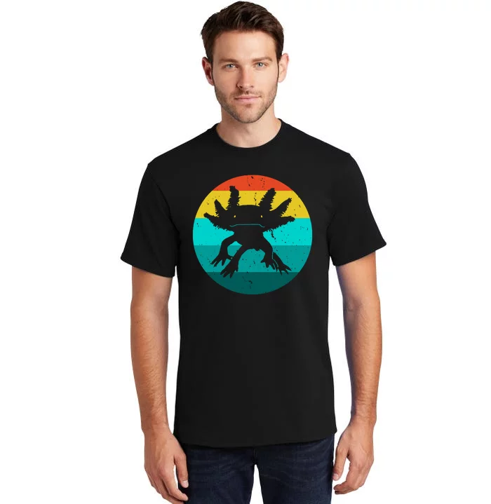 Axolotl Funny Retro Tall T-Shirt