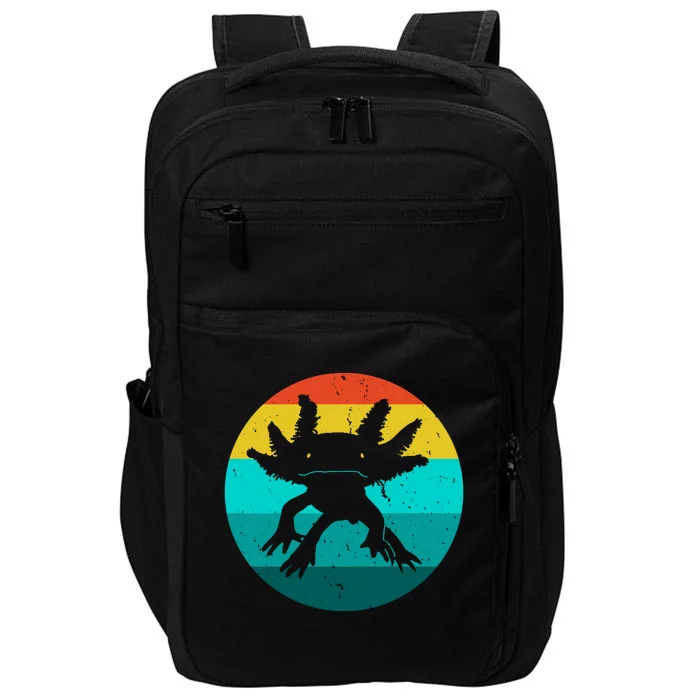 Axolotl Funny Retro Impact Tech Backpack