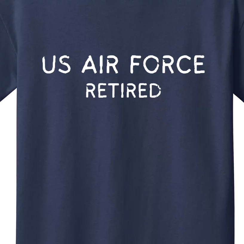 Air Force Retired Retirement Gift Kids T-Shirt