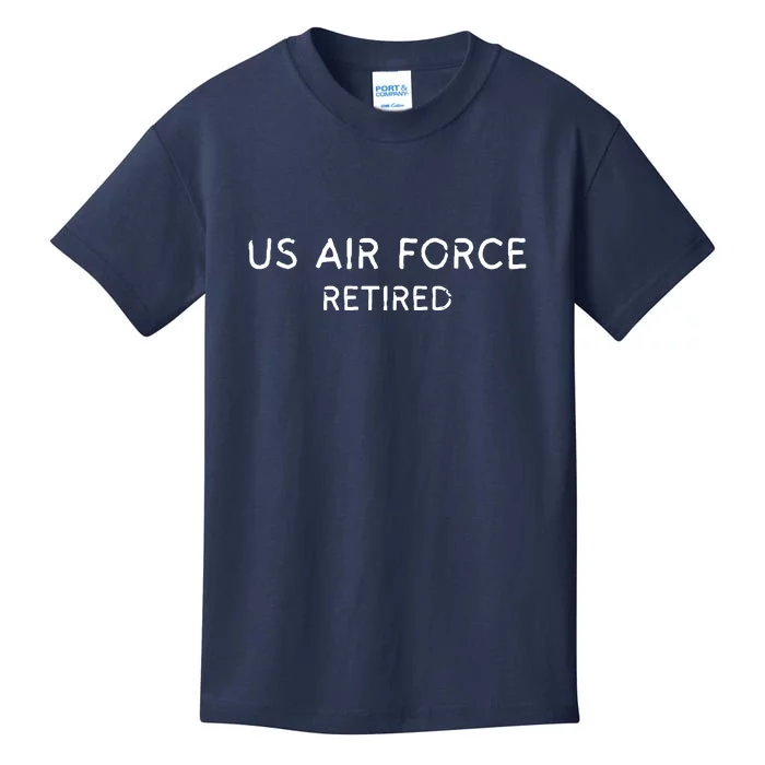 Air Force Retired Retirement Gift Kids T-Shirt