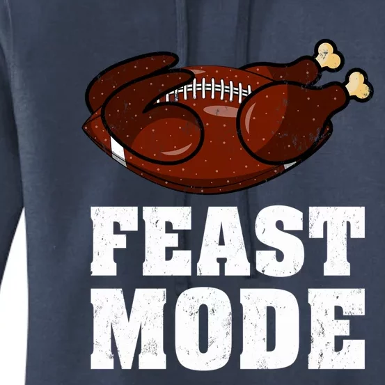 American Football Rugbey Feast Mode Thanksgiving Meaningful Gift Women's Pullover Hoodie