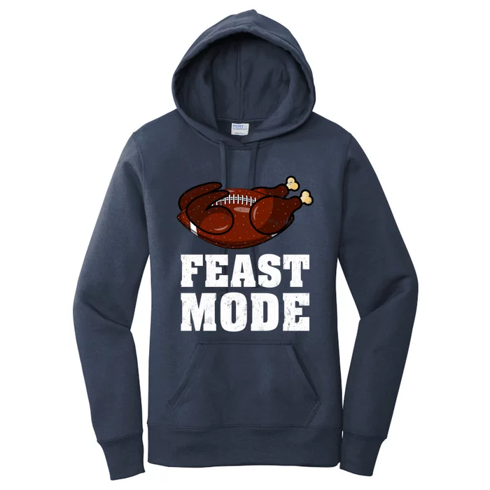 American Football Rugbey Feast Mode Thanksgiving Meaningful Gift Women's Pullover Hoodie