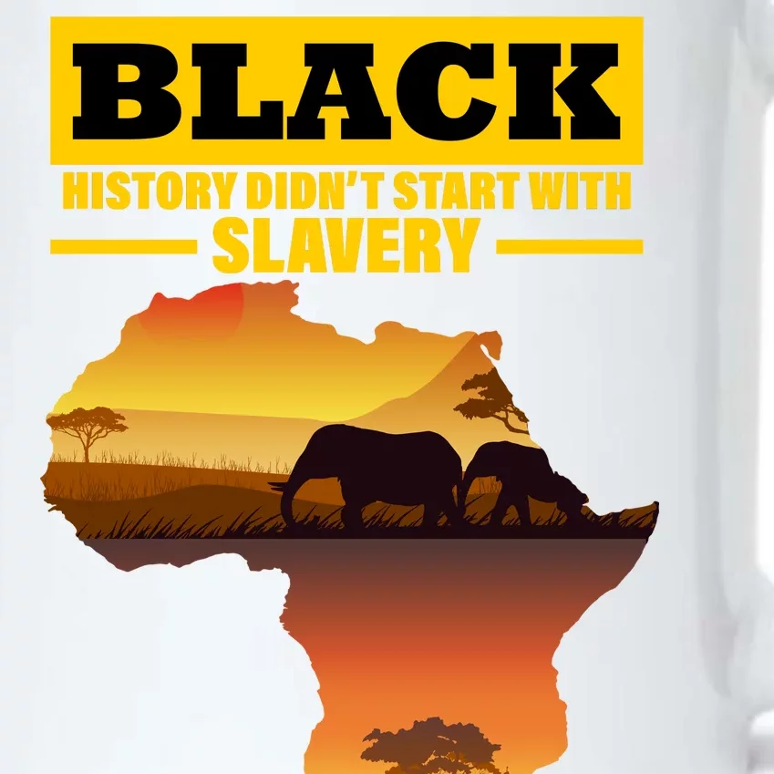 Africa Pride Black History Didn't Start With Slavery Black Color Changing Mug