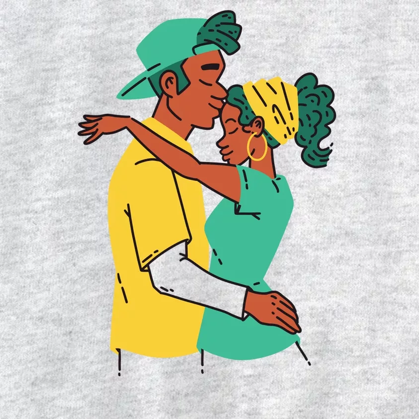 African American Couple Kids Sweatshirt