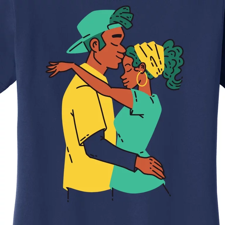 African American Couple Women's T-Shirt