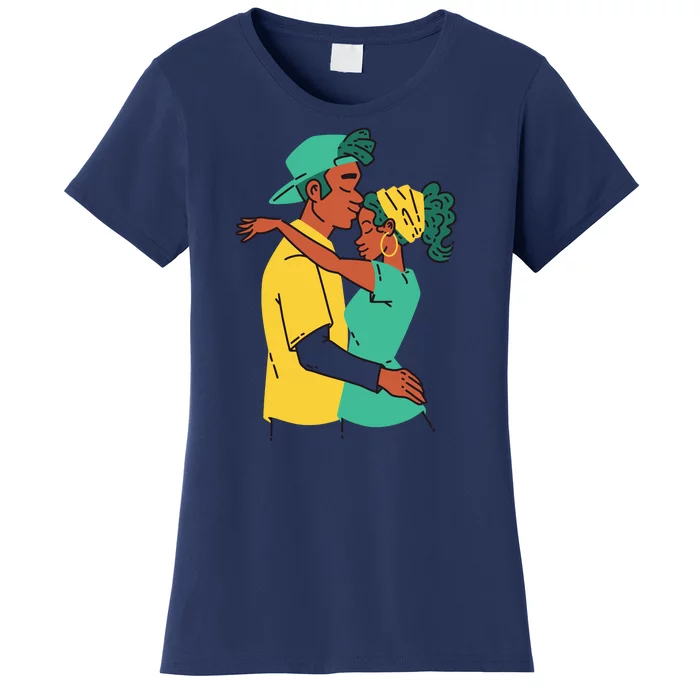 African American Couple Women's T-Shirt