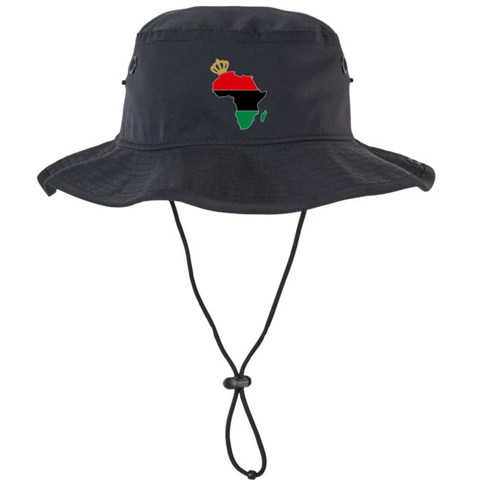 African American Pride Crown Legacy Cool Fit Booney Bucket Hat