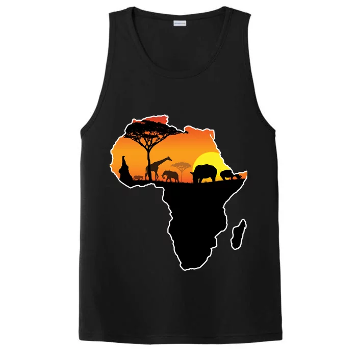 African Animals Performance Tank