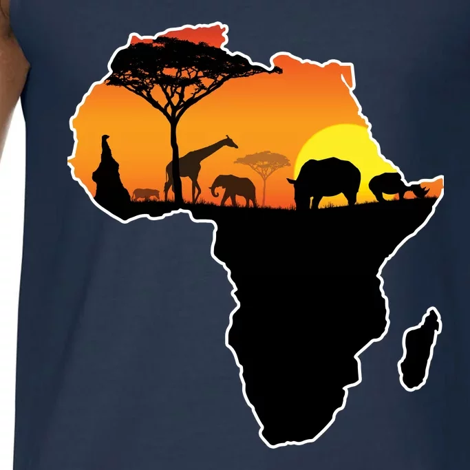 African Animals Comfort Colors® Tank Top