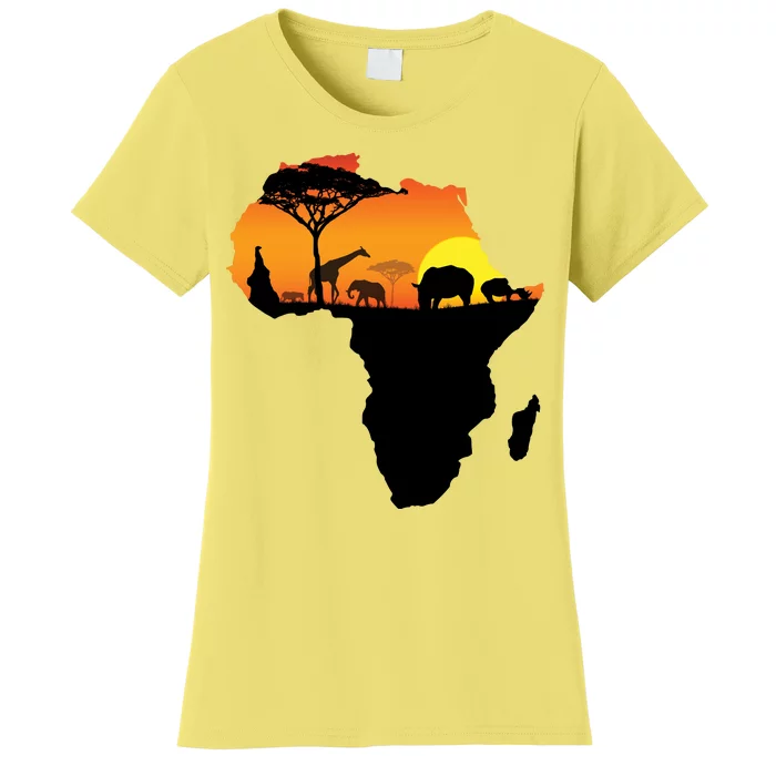 African Animals Women's T-Shirt