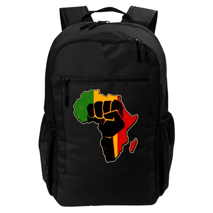 African Black Power Fist Daily Commute Backpack