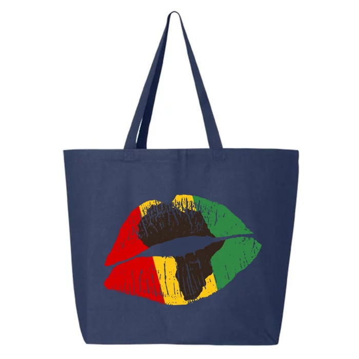 African Colors Lipstick Print 25L Jumbo Tote