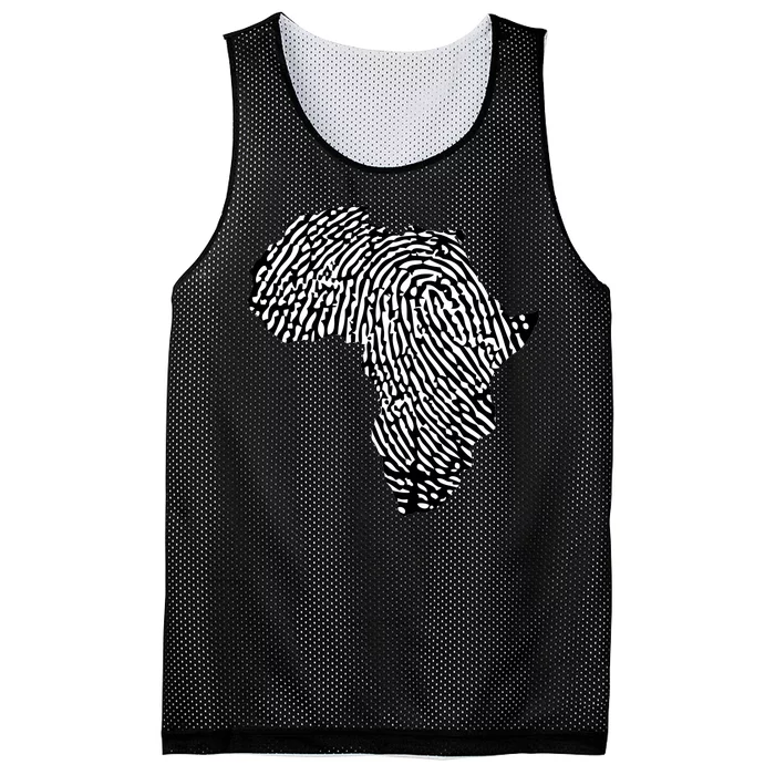 African Heritage Map Mesh Reversible Basketball Jersey Tank