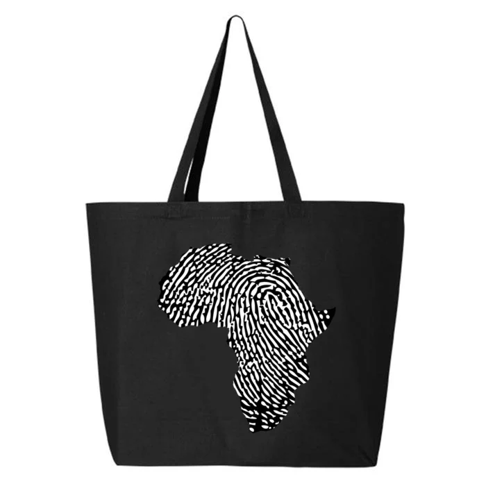 African Heritage Map 25L Jumbo Tote