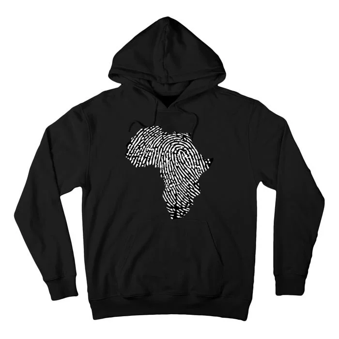 African Heritage Map Tall Hoodie