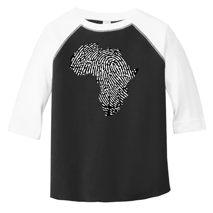 African Heritage Map Toddler Fine Jersey T-Shirt