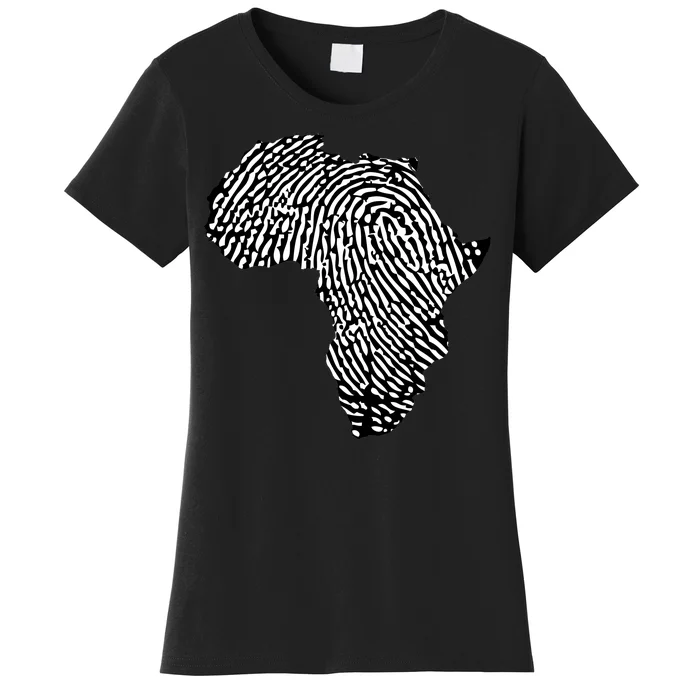 African Heritage Map Women's T-Shirt