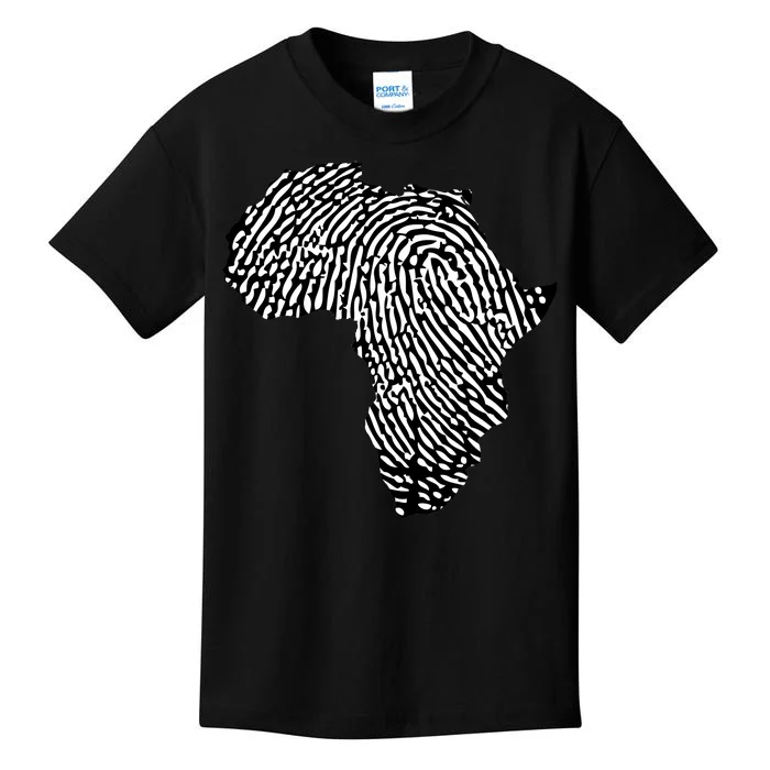 African Heritage Map Kids T-Shirt