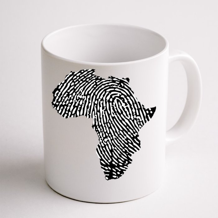 African Heritage Map Front & Back Coffee Mug