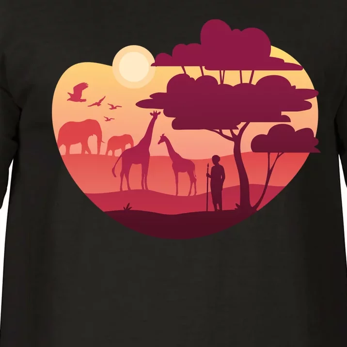 African Landscape Comfort Colors T-Shirt