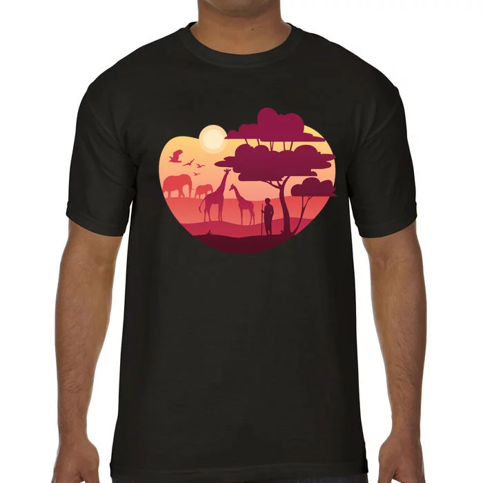 African Landscape Comfort Colors T-Shirt