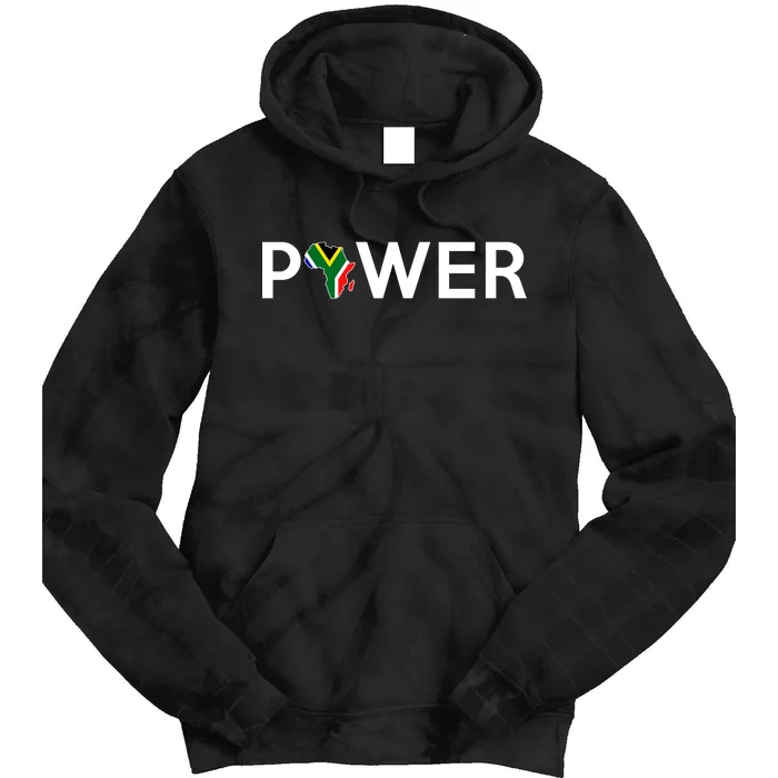 African Power Tie Dye Hoodie