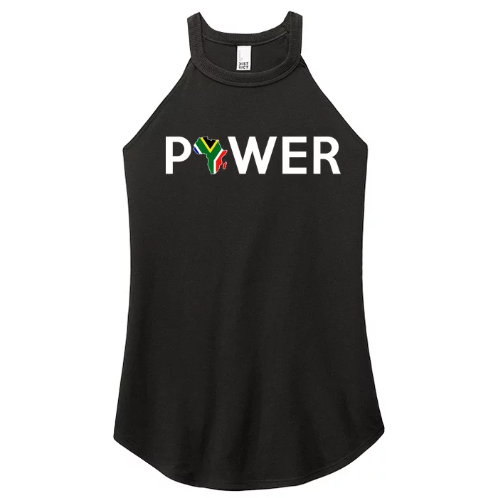 African Power Women’s Perfect Tri Rocker Tank